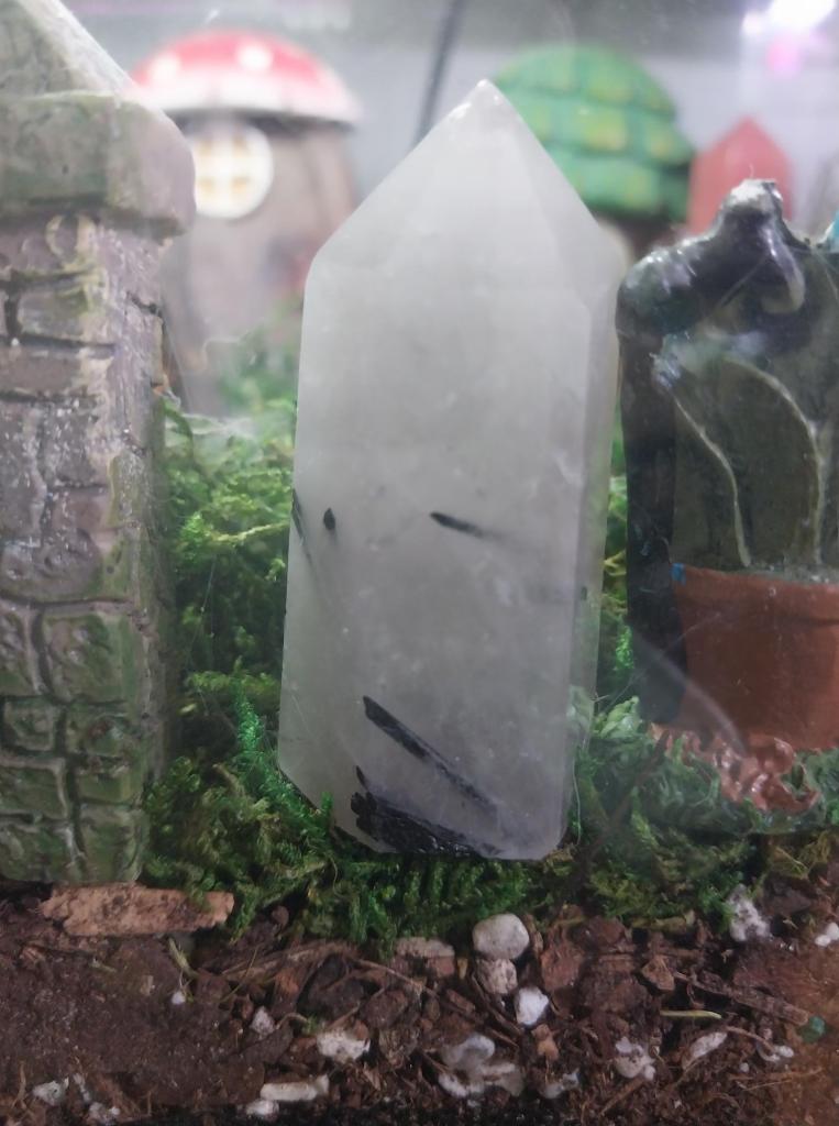 Tourmalated Quartz Tower
