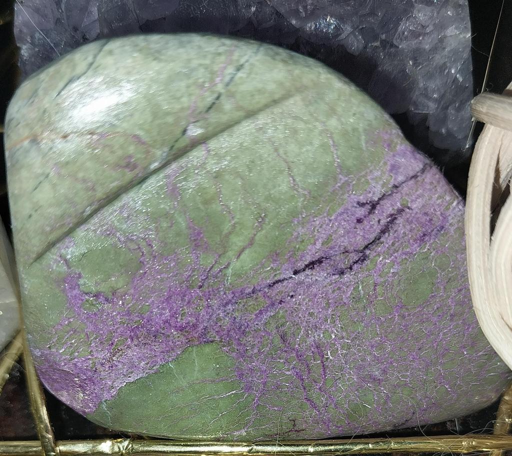 Atlantisite Palm Stone