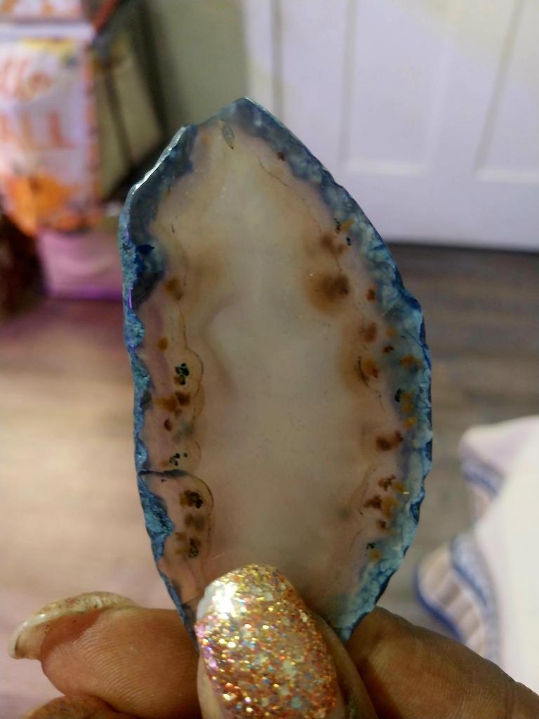 Blue Agate Slice