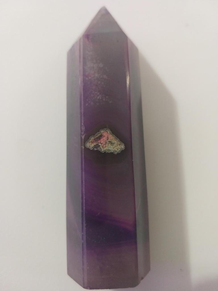 Flourite Tower with Inclusion