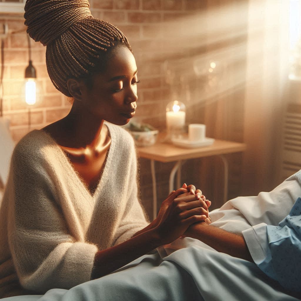 Visiting in the hospital